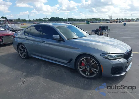 2023 BMW M550 I xDrive из США, поврежденный, VIN WBA13BK06PCM13678